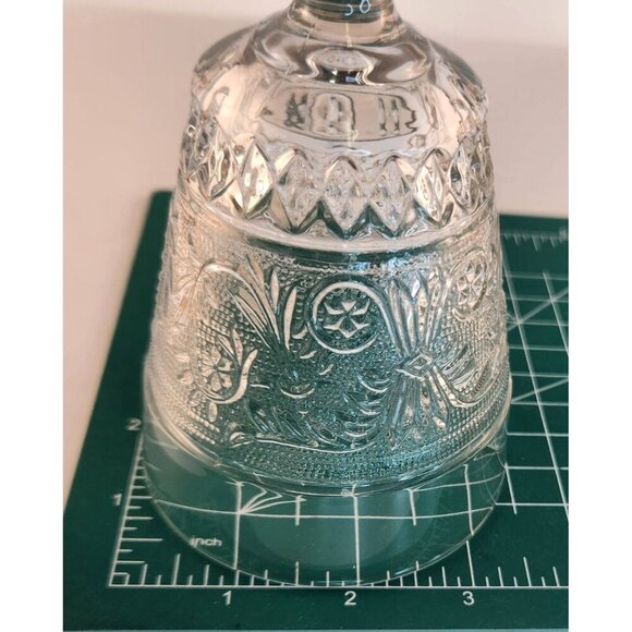 One Vintage Duncan Miller Sandwich Glass Water Goblets  8oz.  Pattern 41 - Picture 9 of 11